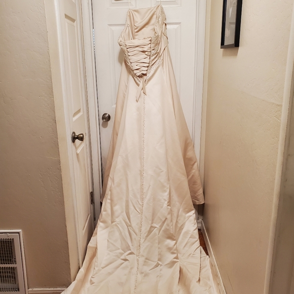 Wedding Dress size 16 Haute Couture by Maggie Sottero - Picture 2 of 5